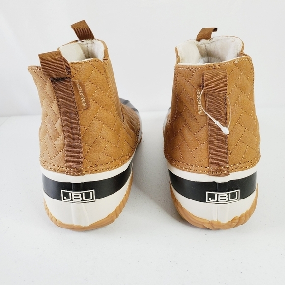 Jambu JBU Paisley Waterproof Boots Size 9 Pull-on Leather Rubber Ankle Booties - Picture 5 of 14